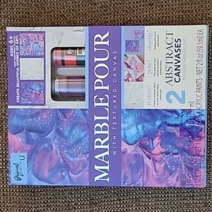 Marblepour painting kit, new in box